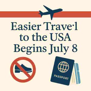 No More Shoe Removal! Great News for Travelers to the USA