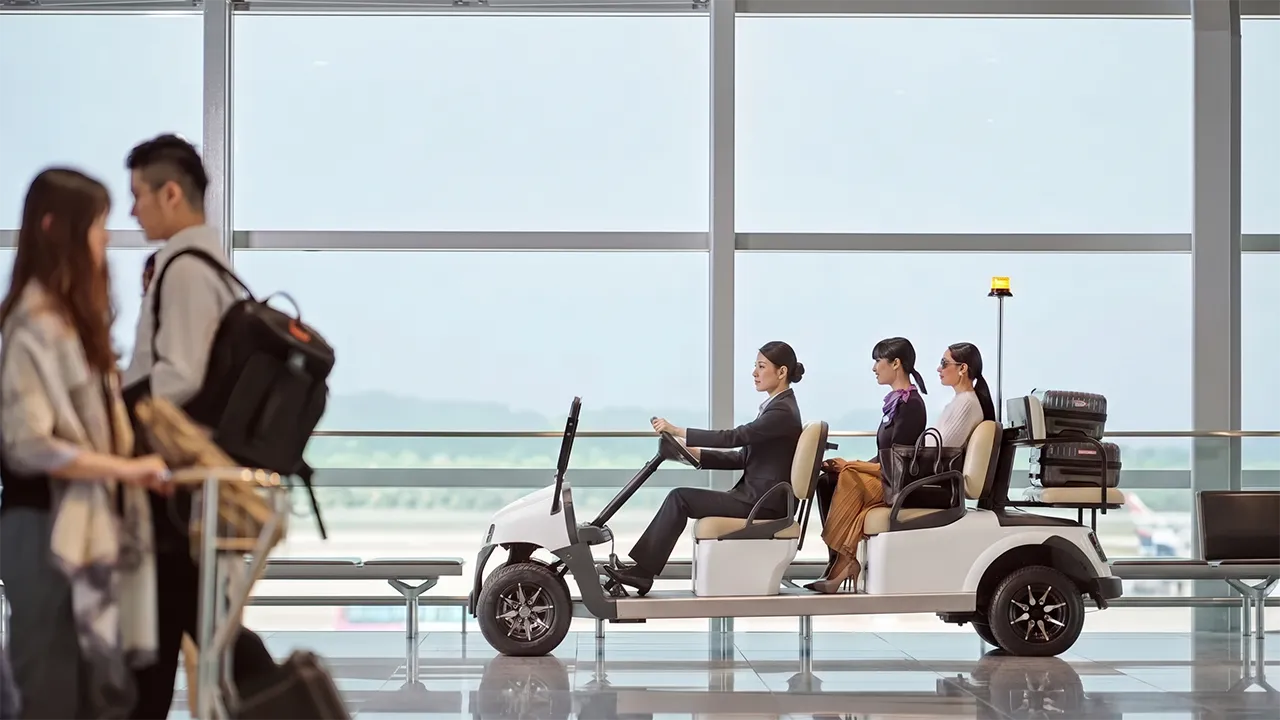 Airport buggy meet-and-assist service at Suvarnabhumi Airport