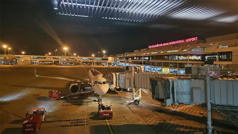 Airport transfer at Don Mueang Airport, Bangkok (DMK)